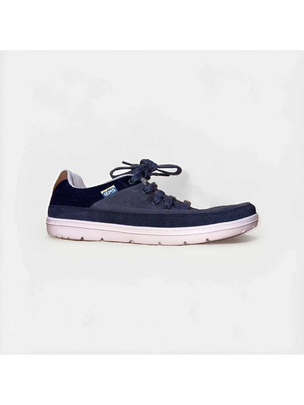 Lems Chillum Varsity Blue Mens 10.5 Womens 12 Minimalist Casual Sneakers